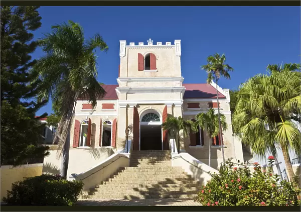 Caribbean, US Virgin Islands, St. Thomas, Charlotte Amalie, Frederick Lutheran Church