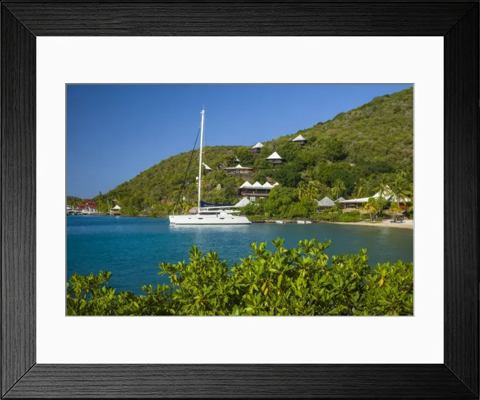 Framed Print : British Virgin Islands, Virgin Gorda, The Bitter End, Bitter End Yacht Club, hillside Framed Print : British Virgin Islands, Virgin Gorda, The Bitter End, Bitter End Yacht Club, hillside