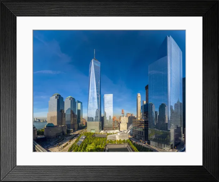 Framed Print : USA, New York, Manhattan, Downtown, World Trade Center, Freedom Tower or One World Framed Print : USA, New York, Manhattan, Downtown, World Trade Center, Freedom Tower or One World