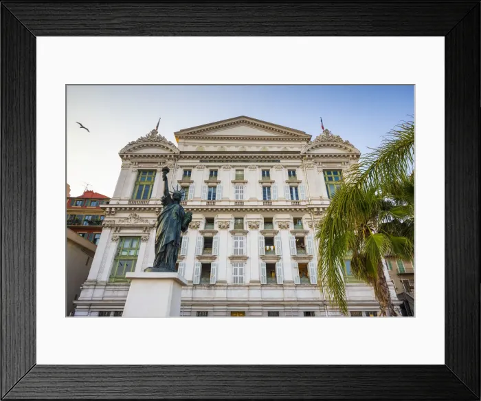 Framed Print : Opera de Nice, Promenade des Anglais, Nice, Alpes-Maritimes, Provence-Alpes-Cote Framed Print : Opera de Nice, Promenade des Anglais, Nice, Alpes-Maritimes, Provence-Alpes-Cote