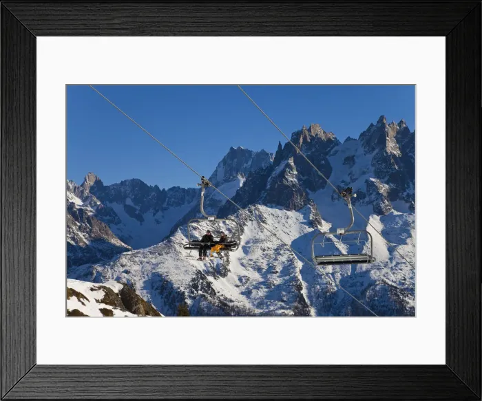 Framed Print : Chamonix-Mont-Blanc, French Alps, Haute Savoie, France Framed Print : Chamonix-Mont-Blanc, French Alps, Haute Savoie, France