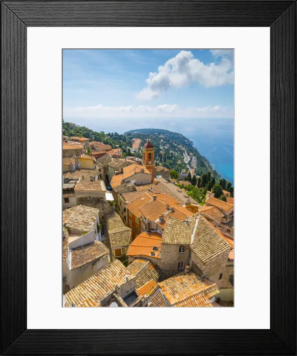 Framed Print : Roquebrune-Cap-Martin, Alpes-Maritimes, Provence-Alpes-Cote D Azur, French Riviera Framed Print : Roquebrune-Cap-Martin, Alpes-Maritimes, Provence-Alpes-Cote D Azur, French Riviera