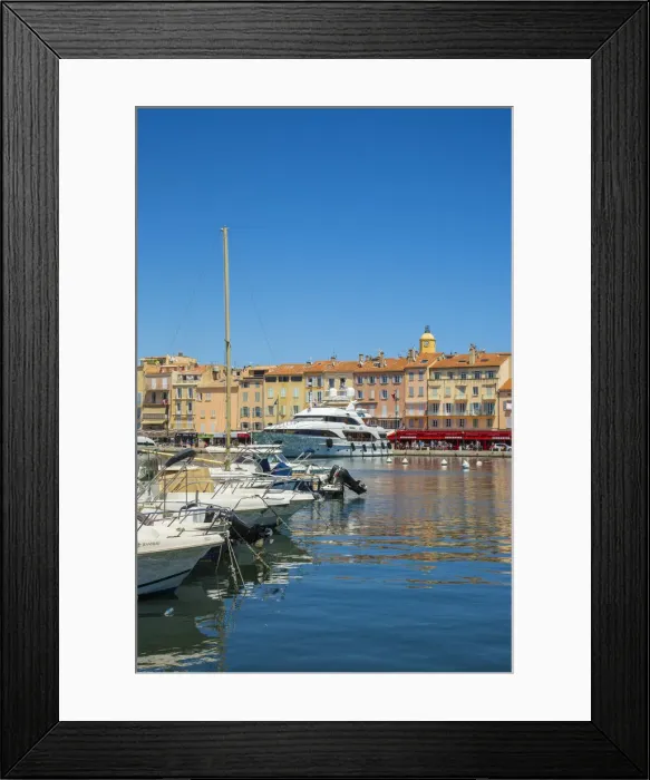 Framed Print : Marina of St. Tropez, Var, Provence-Alpes-Cote D Azur, French Riviera, France Framed Print : Marina of St. Tropez, Var, Provence-Alpes-Cote D Azur, French Riviera, France