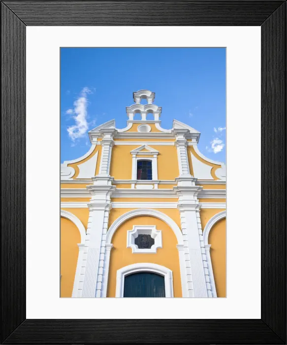 Framed Print : Venezuela, Ciudad Bolivar, Historic Center, Plaza Bolivar, Cathedral Framed Print : Venezuela, Ciudad Bolivar, Historic Center, Plaza Bolivar, Cathedral