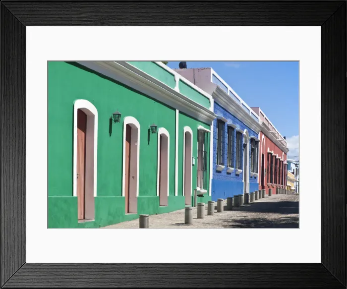 Framed Print : Venezuela, Ciudad Bolivar, Historic Center, Plaza Bolivar, Colonial buildings Framed Print : Venezuela, Ciudad Bolivar, Historic Center, Plaza Bolivar, Colonial buildings