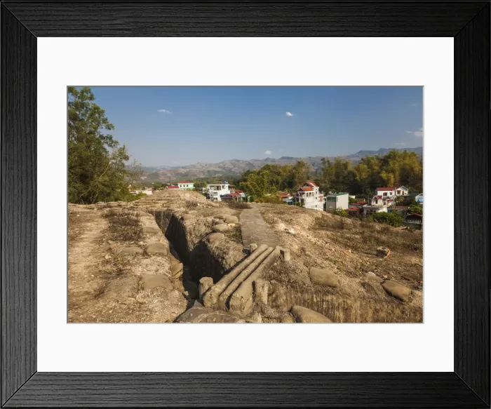 Framed Print : Vietnam, Dien Bien Phu, A1 Hill, Eliane, battle site of the final Vietnamese military Framed Print : Vietnam, Dien Bien Phu, A1 Hill, Eliane, battle site of the final Vietnamese military