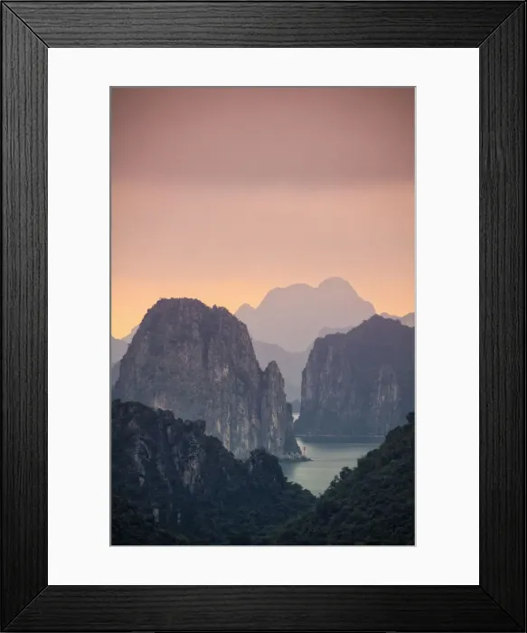 Framed Print : Vietnam, Halong Bay Framed Print : Vietnam, Halong Bay