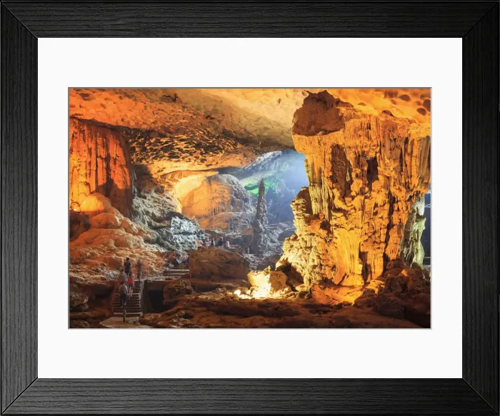 Framed Print : Vietnam, Halong Bay, Sung Sot Cave Framed Print : Vietnam, Halong Bay, Sung Sot Cave