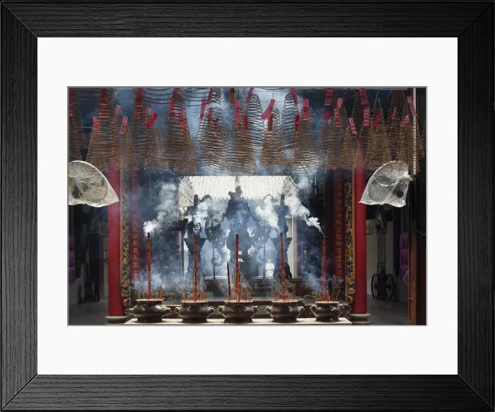 Framed Print : Vietnam, Ho Chi Minh City (Saigon), Chua Ba Thien Hau Pagoda Framed Print : Vietnam, Ho Chi Minh City (Saigon), Chua Ba Thien Hau Pagoda