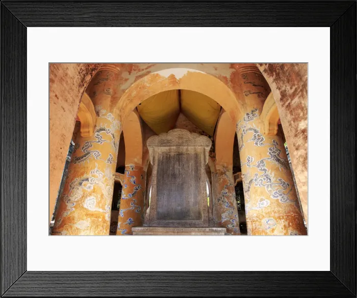 Framed Print : Tjmb of Tu Duc, Emperor of Vietnam, Hue, Vietnam Framed Print : Tjmb of Tu Duc, Emperor of Vietnam, Hue, Vietnam