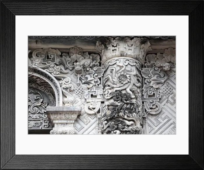 Framed Print : Tomb of Khai Dinh, Emperor of Vietnam, Hue, Vietnam Framed Print : Tomb of Khai Dinh, Emperor of Vietnam, Hue, Vietnam