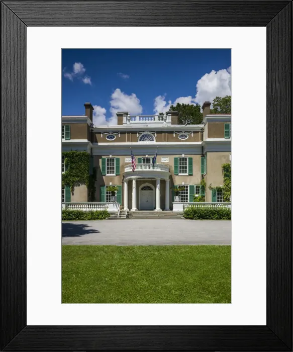 Framed Print : USA, New York, Hudson Valley, Hyde Park, President Franklin D