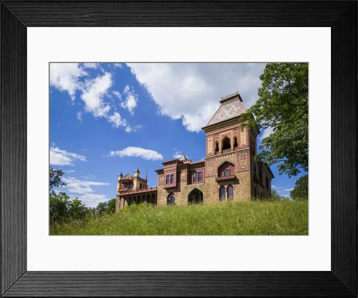 Framed Print : USA, New York, Hudson Valley, Hudson, Olana State Historic Site, former home of 19th Framed Print : USA, New York, Hudson Valley, Hudson, Olana State Historic Site, former home of 19th