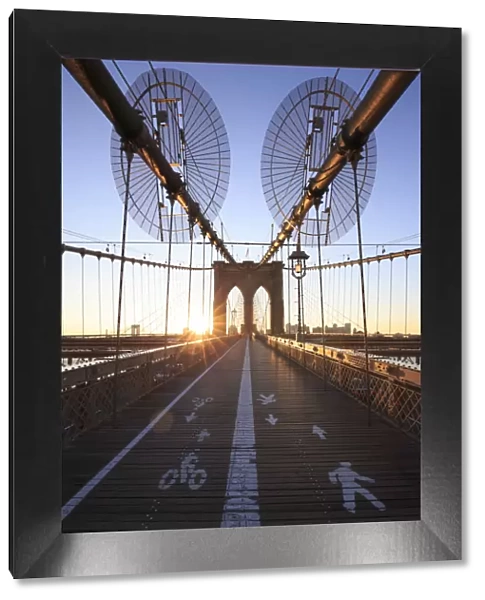 Usa, New York City, Brooklyn, Brooklyn Bridge
