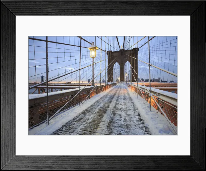 Framed Print : Usa, New York City, Brooklyn, Brooklyn Bridge Framed Print : Usa, New York City, Brooklyn, Brooklyn Bridge