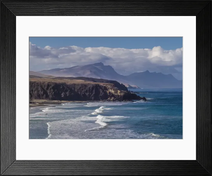 Framed Print : Spain, Canary Islands, Fuerteventura Island, La Pared, Playa de la Pared, prime west Framed Print : Spain, Canary Islands, Fuerteventura Island, La Pared, Playa de la Pared, prime west
