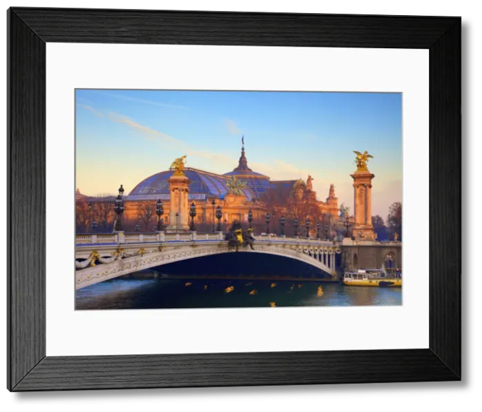 Framed Print : The Pont Alexandre III and Grand Palais, Paris, France, Western Europe Framed Print : The Pont Alexandre III and Grand Palais, Paris, France, Western Europe