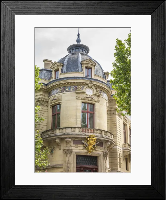 Framed Print : Boulevard St Germain, Rive Gauche, Paris, France Framed Print : Boulevard St Germain, Rive Gauche, Paris, France