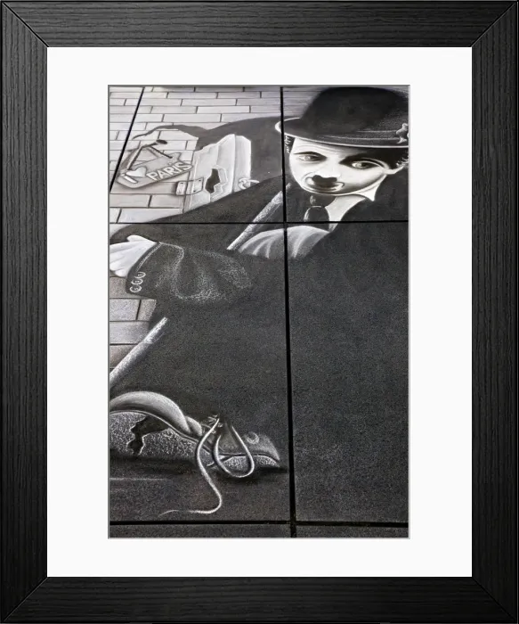 Framed Print : Street Art, Paris, France, Western Europe Framed Print : Street Art, Paris, France, Western Europe