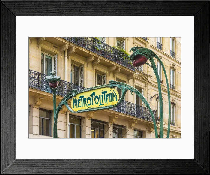 Framed Print : Chatelet metro sign, Paris, France Framed Print : Chatelet metro sign, Paris, France