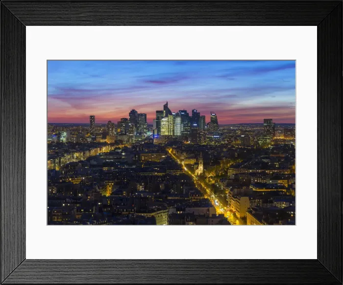 Framed Print : La Defense business district, Paris, France, Europe Framed Print : La Defense business district, Paris, France, Europe