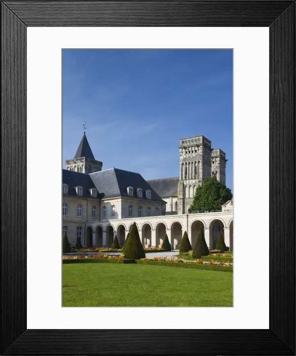 Framed Print : France, Normandy Region, Calvados Department, Caen, Abbaye Aux Dames abbey Framed Print : France, Normandy Region, Calvados Department, Caen, Abbaye Aux Dames abbey