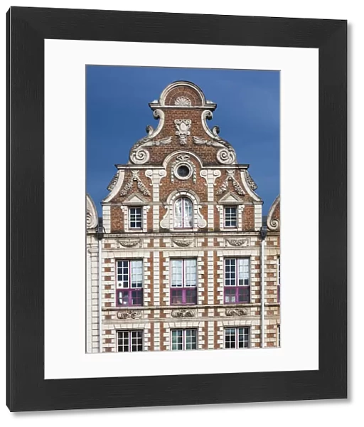 France, Nord-Pas de Calais Region, Arras, Grand Place buildings