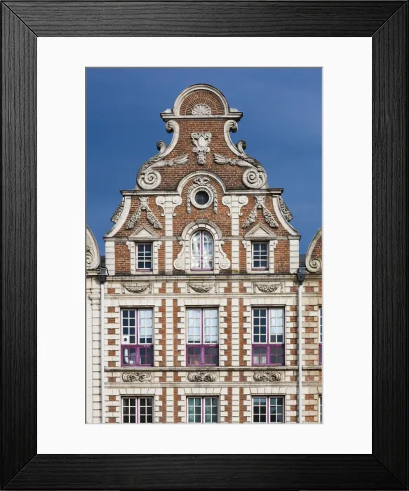 Framed Print : France, Nord-Pas de Calais Region, Arras, Grand Place buildings Framed Print : France, Nord-Pas de Calais Region, Arras, Grand Place buildings