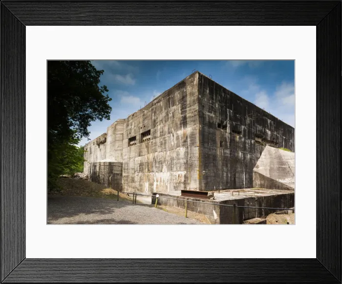 Framed Print : France, Nord-Pas de Calais Region, Eperlecques, Le Blockhaus de Eperlecques, World Framed Print : France, Nord-Pas de Calais Region, Eperlecques, Le Blockhaus de Eperlecques, World