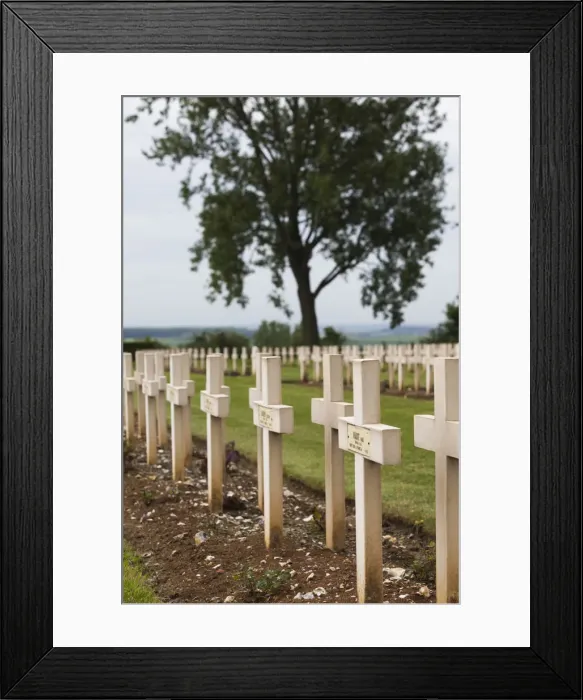 Framed Print : France, Nord-Pas de Calais Region, Souchez, Notre Dame de Lorette, World War One French Framed Print : France, Nord-Pas de Calais Region, Souchez, Notre Dame de Lorette, World War One French