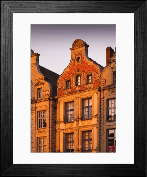 Framed Print : France, Nord-Pas de Calais Region, Arras, Grand Place buildings Framed Print : France, Nord-Pas de Calais Region, Arras, Grand Place buildings