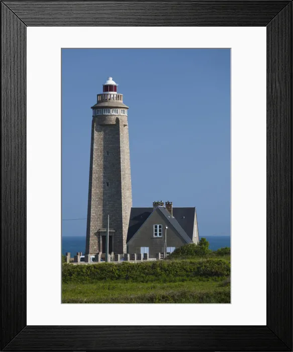 Framed Print : France, Normandy Region, Manche Department, Fermanville, Cap Levy lighthouse Framed Print : France, Normandy Region, Manche Department, Fermanville, Cap Levy lighthouse