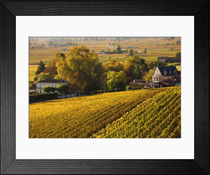 Framed Print : France, Aquitaine Region, Gironde Department, St-Emilion, wine town, UNESCO-listed Framed Print : France, Aquitaine Region, Gironde Department, St-Emilion, wine town, UNESCO-listed