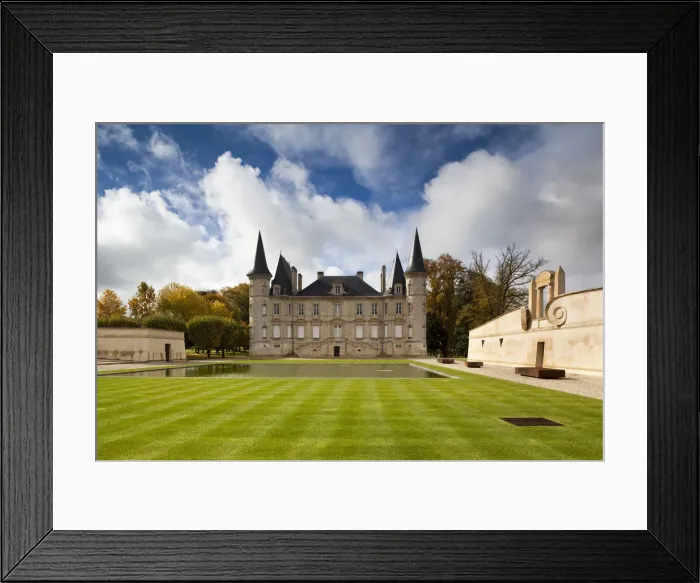 Framed Print : France, Aquitaine Region, Gironde Department, Haute-Medoc Area, Pauillac, Chateau Framed Print : France, Aquitaine Region, Gironde Department, Haute-Medoc Area, Pauillac, Chateau