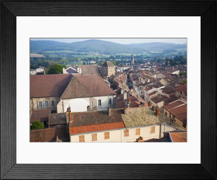 Framed Print : France, Saone-et-Loire Department, Burgundy Region, Maconnais Area, Cluny Framed Print : France, Saone-et-Loire Department, Burgundy Region, Maconnais Area, Cluny