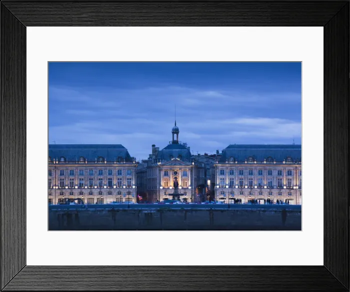 Framed Print : France, Aquitaine Region, Gironde Department, Bordeaux, Place de la Bourse buildings Framed Print : France, Aquitaine Region, Gironde Department, Bordeaux, Place de la Bourse buildings