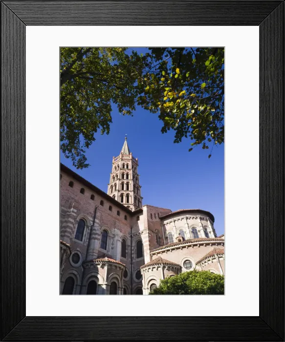 Framed Print : France, Midi-Pyrenees Region, Haute-Garonne Department, Toulouse, Basilique St-Sernin Framed Print : France, Midi-Pyrenees Region, Haute-Garonne Department, Toulouse, Basilique St-Sernin