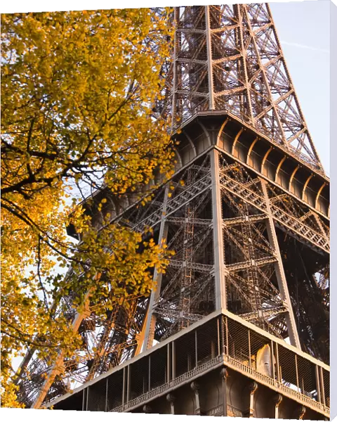 France, Paris, Eiffel Tower, sunset