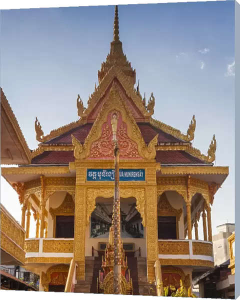 Vietnam, Mekong Delta, Can Tho, Munirensay Khmer Pagoda