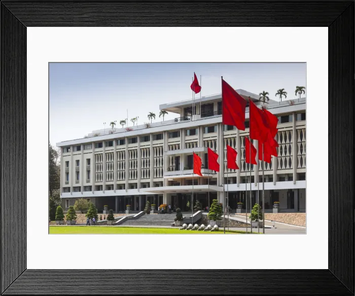 Framed Print : Vietnam, Ho Chi Minh City, Reunification Palace, former seat of South Vietnamese Framed Print : Vietnam, Ho Chi Minh City, Reunification Palace, former seat of South Vietnamese