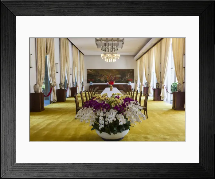 Framed Print : Vietnam, Ho Chi Minh City, Reunification Palace, former seat of South Vietnamese Framed Print : Vietnam, Ho Chi Minh City, Reunification Palace, former seat of South Vietnamese