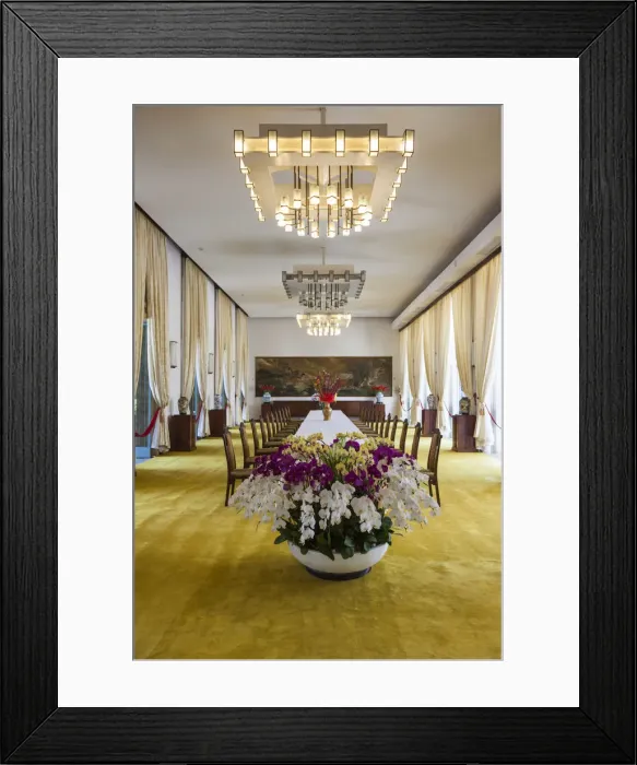 Framed Print : Vietnam, Ho Chi Minh City, Reunification Palace, former seat of South Vietnamese Framed Print : Vietnam, Ho Chi Minh City, Reunification Palace, former seat of South Vietnamese