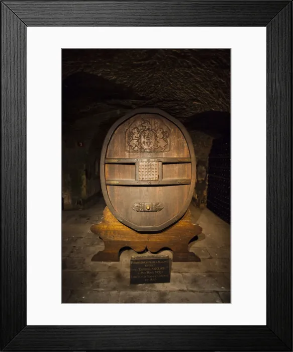 Framed Print : France, Marne, Champagne Region, Epernay, Moet & Chandon champagne winery, giant champagne Framed Print : France, Marne, Champagne Region, Epernay, Moet & Chandon champagne winery, giant champagne