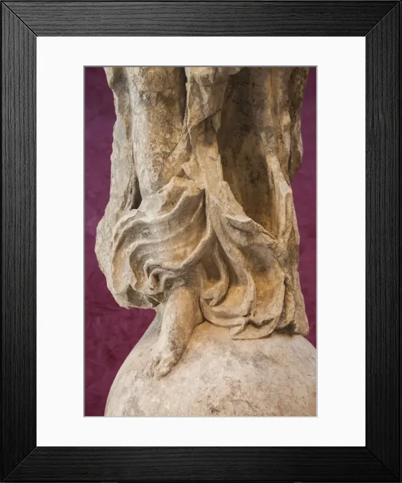 Framed Print : Greece, Athens, Roman Agora, statue of Nike Framed Print : Greece, Athens, Roman Agora, statue of Nike