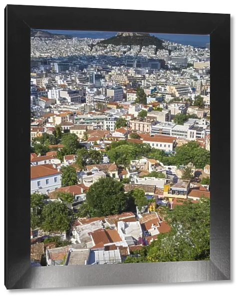 Greece, Attica, Athens, Greece, Attica, Athens, View of Central Athens - Plaka towards