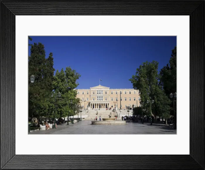 Framed Print : Greece, Attica, Athens, Syntagma Square, Parliament Buildings Framed Print : Greece, Attica, Athens, Syntagma Square, Parliament Buildings