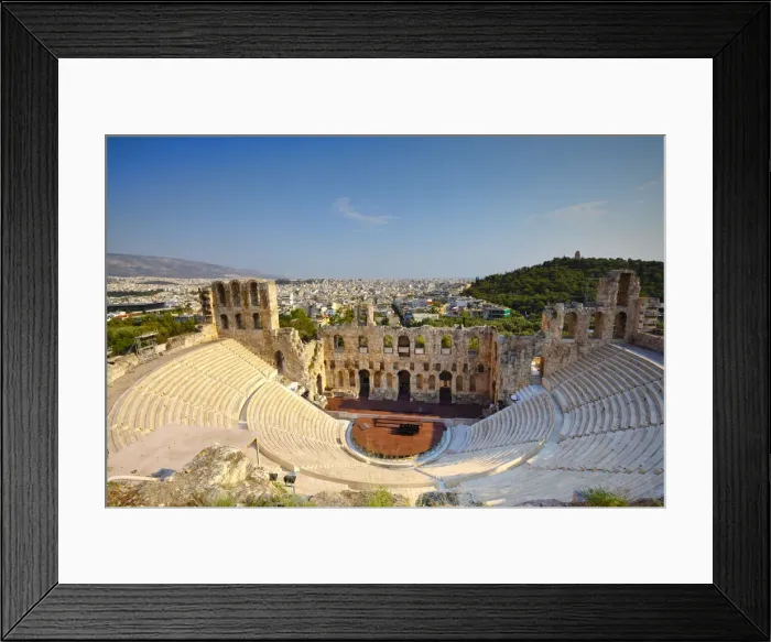 Framed Print : Odeion of Herod Atticus, Acropolis, Athens, Greece Framed Print : Odeion of Herod Atticus, Acropolis, Athens, Greece