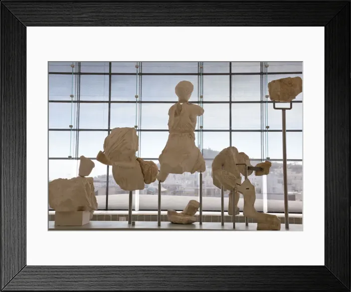 Framed Print : New Acropolis Museum, designed by architect Bernard Tschumi, Athens, Greece Framed Print : New Acropolis Museum, designed by architect Bernard Tschumi, Athens, Greece