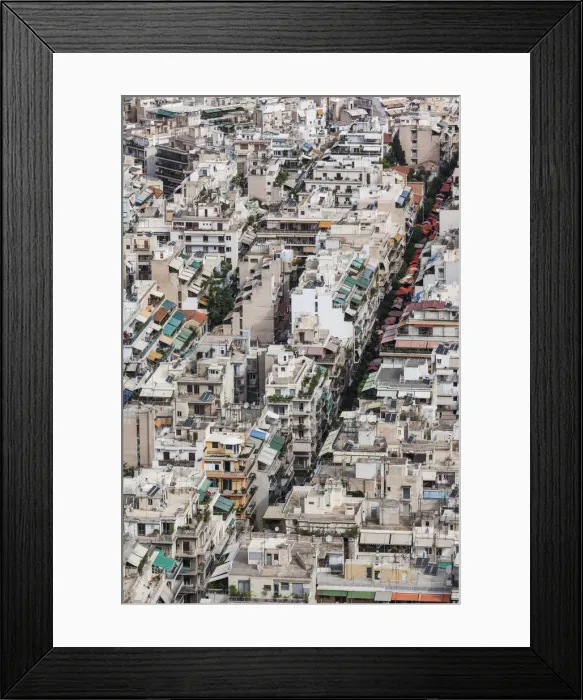 Framed Print : Greece, Athens, Lycabettus Hill of Athens Framed Print : Greece, Athens, Lycabettus Hill of Athens