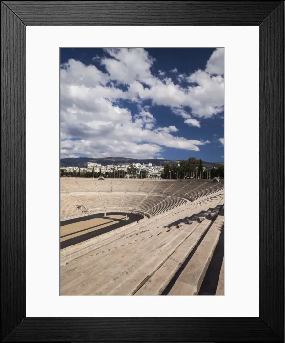 Framed Print : Greece, Athens, the Panathenaic Stadium, home of the first modern Olympic Games in 1896 Framed Print : Greece, Athens, the Panathenaic Stadium, home of the first modern Olympic Games in 1896